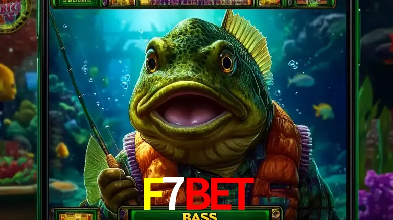 Personagem de peixe pescador do popular jogo de slot com tema de pescaria, uma das emocionantes opções de caça-níqueis para jogar e ganhar no cassino F7BET.